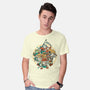 Time Adventure-Mens-Basic-Tee-Henrique Torres