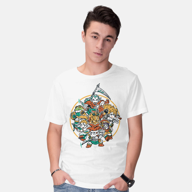 Time Adventure-Mens-Basic-Tee-Henrique Torres