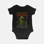 Christmas Godzilla-Baby-Basic-Onesie-erion_designs