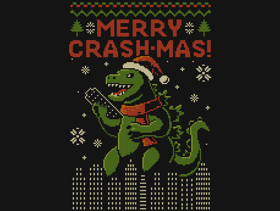 Christmas Godzilla