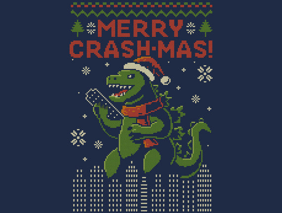 Christmas Godzilla