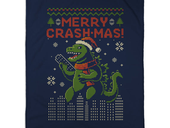 Christmas Godzilla