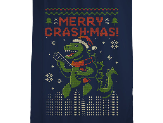 Christmas Godzilla