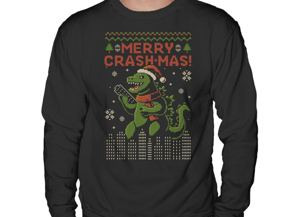 Christmas Godzilla