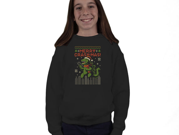 Christmas Godzilla