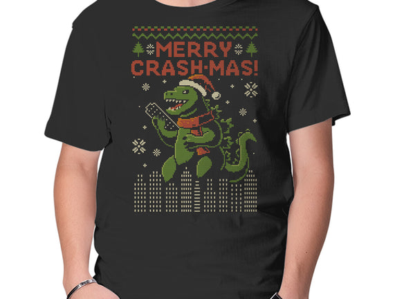 Christmas Godzilla