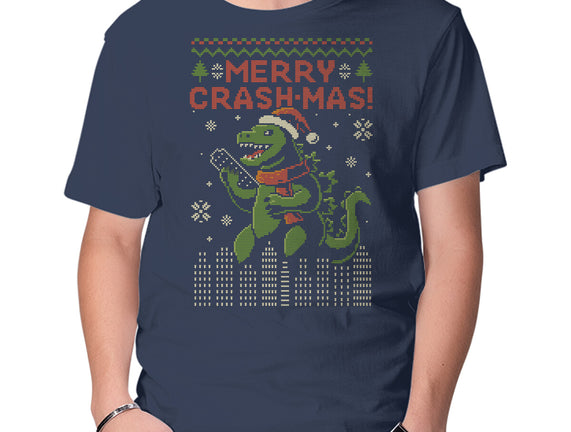 Christmas Godzilla