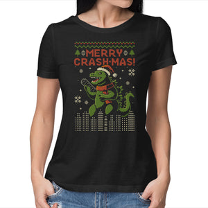 Christmas Godzilla