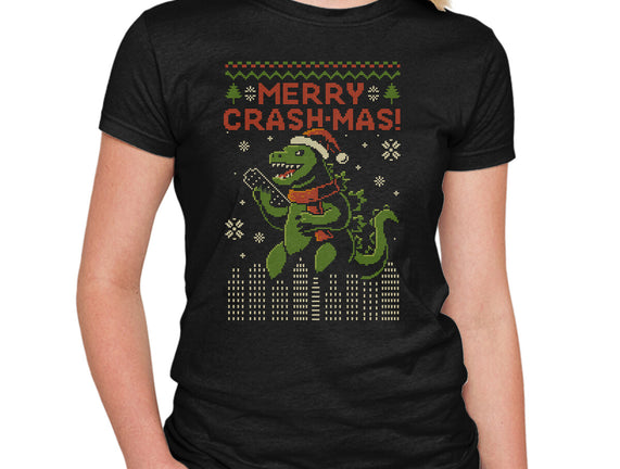 Christmas Godzilla