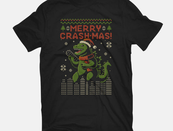 Christmas Godzilla