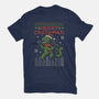 Christmas Godzilla-Mens-Premium-Tee-erion_designs