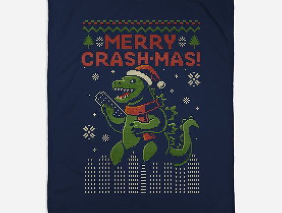 Christmas Godzilla