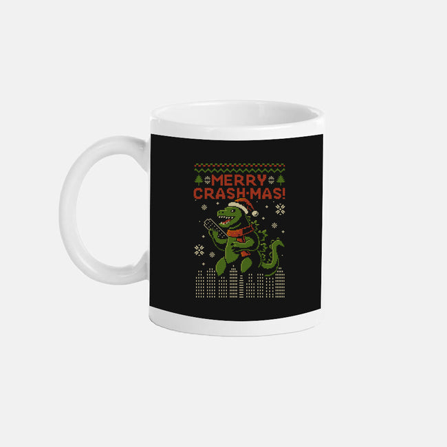 Christmas Godzilla-None-Mug-Drinkware-erion_designs