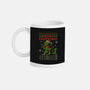 Christmas Godzilla-None-Mug-Drinkware-erion_designs