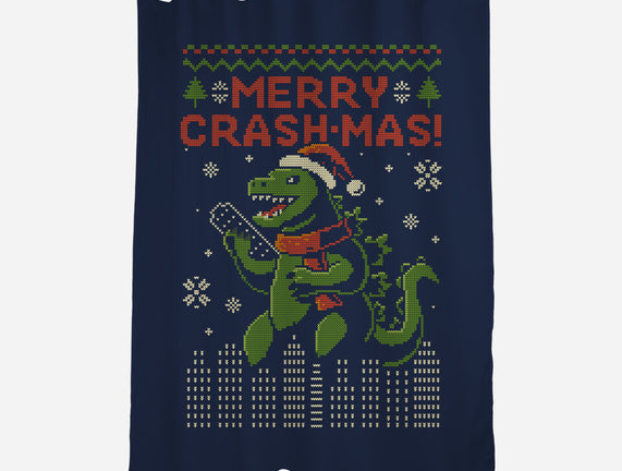Christmas Godzilla