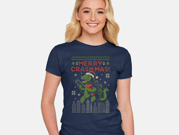 Christmas Godzilla