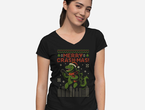 Christmas Godzilla