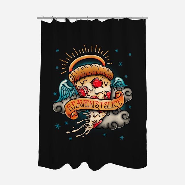 Heaven's Slice-None-Polyester-Shower Curtain-Getsousa!