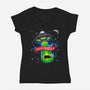 Believe-Womens-V-Neck-Tee-Getsousa!