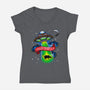 Believe-Womens-V-Neck-Tee-Getsousa!