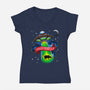 Believe-Womens-V-Neck-Tee-Getsousa!