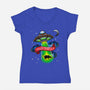 Believe-Womens-V-Neck-Tee-Getsousa!