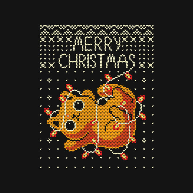 Christmas Kitty Cat-None-Polyester-Shower Curtain-erion_designs