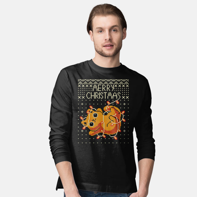 Christmas Kitty Cat-Mens-Long Sleeved-Tee-erion_designs