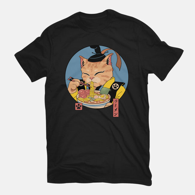 Shogun Ramen Cat-Unisex-Basic-Tee-vp021
