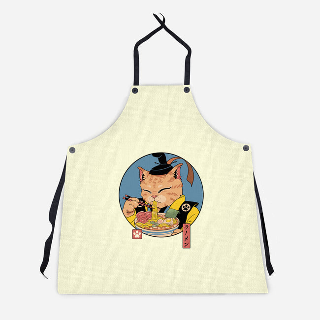 Shogun Ramen Cat-Unisex-Kitchen-Apron-vp021
