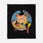 Shogun Ramen Cat-None-Fleece-Blanket-vp021