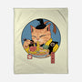 Shogun Ramen Cat-None-Fleece-Blanket-vp021