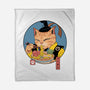 Shogun Ramen Cat-None-Fleece-Blanket-vp021