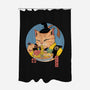 Shogun Ramen Cat-None-Polyester-Shower Curtain-vp021