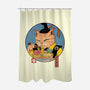 Shogun Ramen Cat-None-Polyester-Shower Curtain-vp021