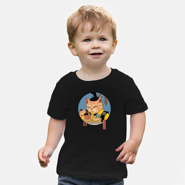 Shogun Ramen Cat-Baby-Basic-Tee-vp021