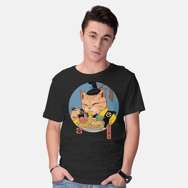 Shogun Ramen Cat-Mens-Basic-Tee-vp021
