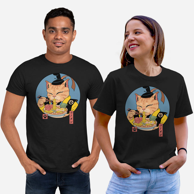 Shogun Ramen Cat-Unisex-Basic-Tee-vp021