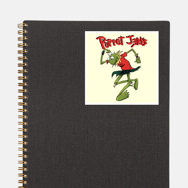 Puppet Jerks-None-Glossy-Sticker-SeamusAran