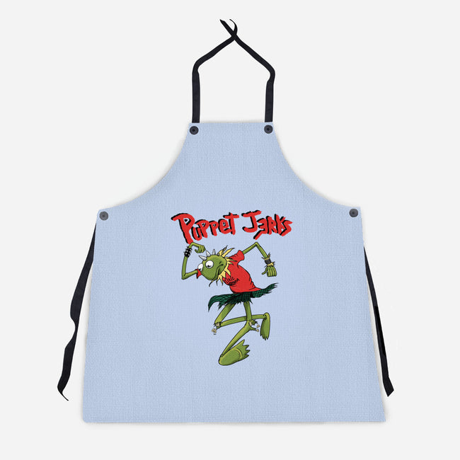 Puppet Jerks-Unisex-Kitchen-Apron-SeamusAran
