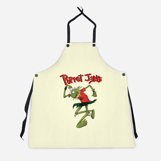 Puppet Jerks-Unisex-Kitchen-Apron-SeamusAran