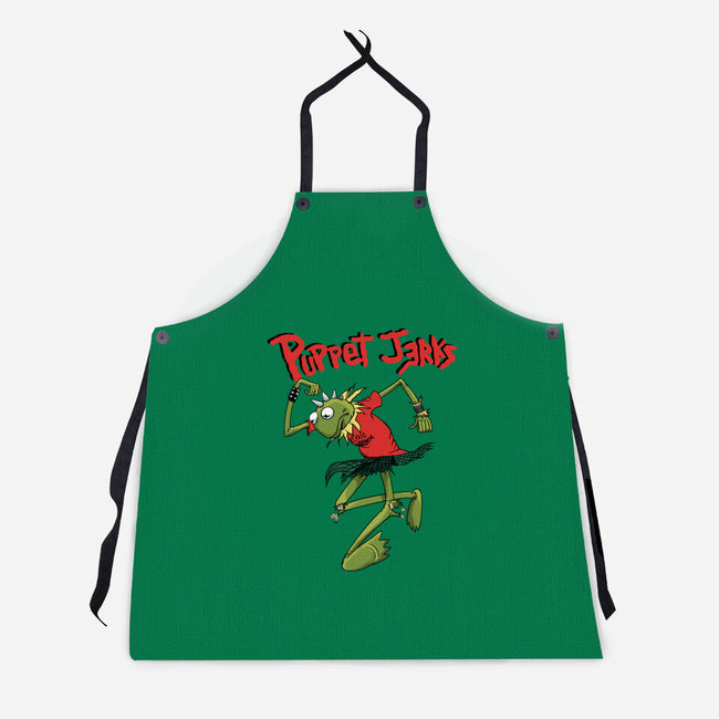 Puppet Jerks-Unisex-Kitchen-Apron-SeamusAran