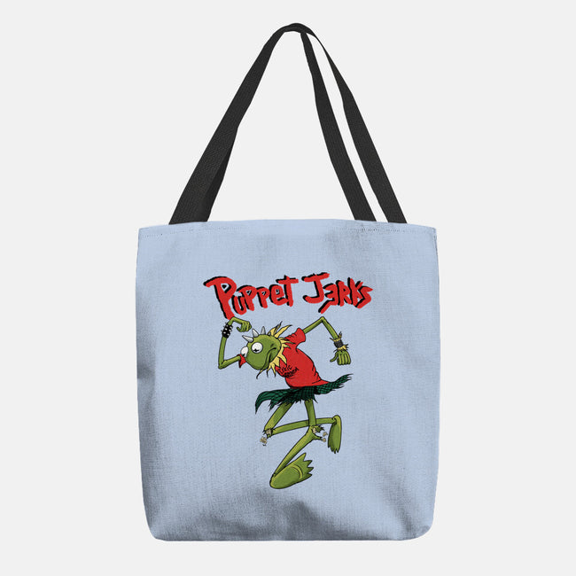 Puppet Jerks-None-Basic Tote-Bag-SeamusAran