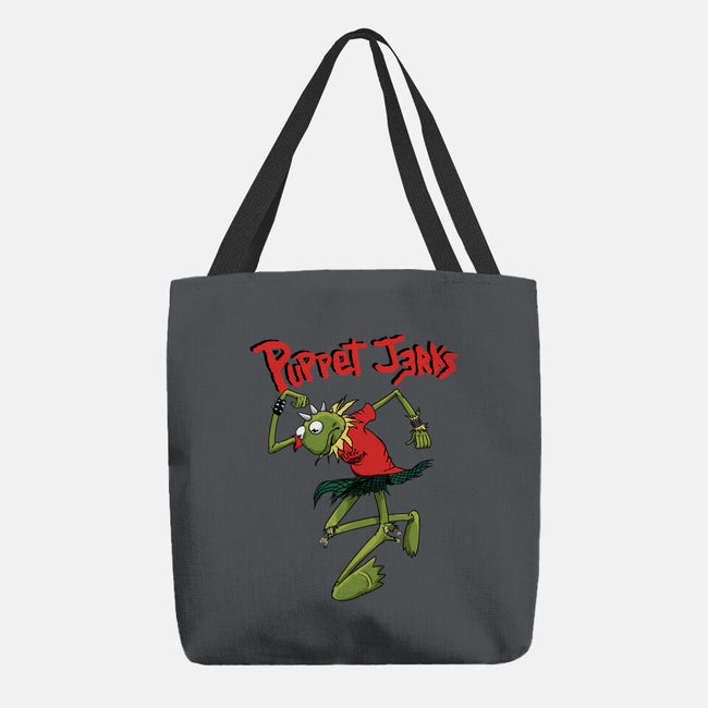 Puppet Jerks-None-Basic Tote-Bag-SeamusAran