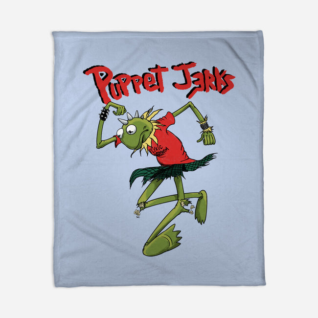 Puppet Jerks-None-Fleece-Blanket-SeamusAran