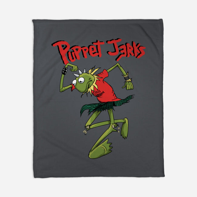 Puppet Jerks-None-Fleece-Blanket-SeamusAran