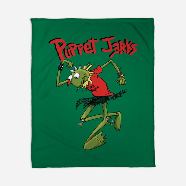 Puppet Jerks-None-Fleece-Blanket-SeamusAran