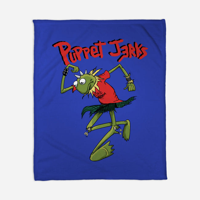 Puppet Jerks-None-Fleece-Blanket-SeamusAran