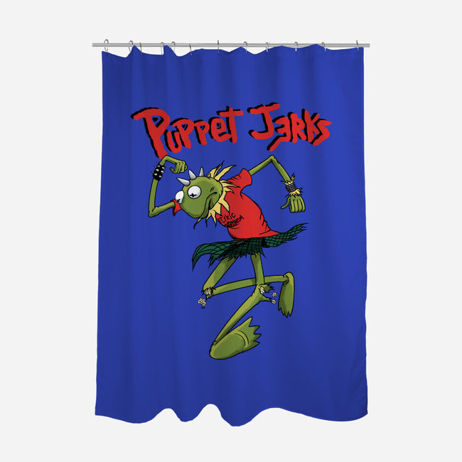 Puppet Jerks-None-Polyester-Shower Curtain-SeamusAran