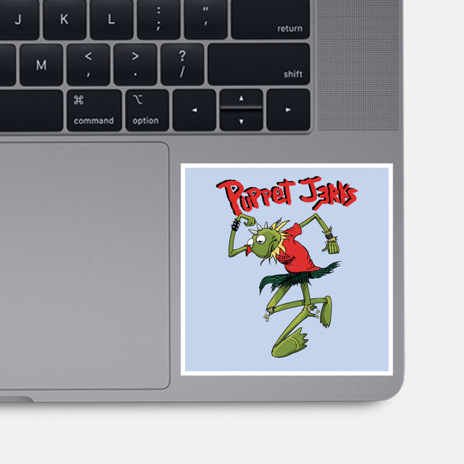 Puppet Jerks-None-Glossy-Sticker-SeamusAran